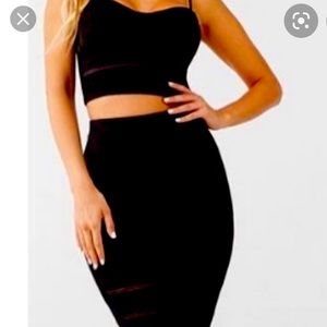 NWT Forever 21 Cami top/ pencil skirt - Size Large